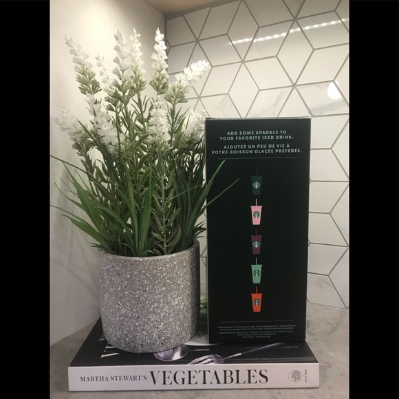 Starbucks Holiday Glitter Reusable Cold Cups - Picture 2 of 4